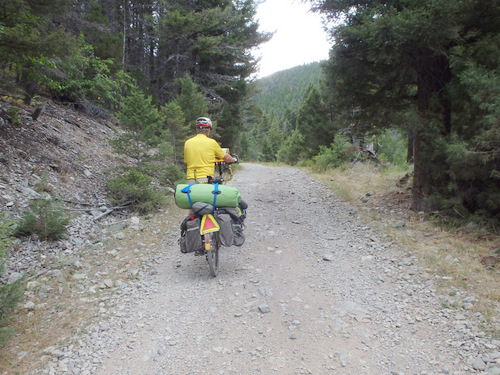 GDMBR: Pushing and riding would become 'de rigueur' for 3 miles.